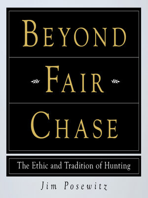 cover image of Beyond Fair Chase